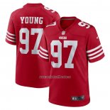 Camiseta NFL Game San Francisco 49ers Bryant Young Retired Rojo2