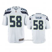 Camiseta NFL Game Seattle Seahawks Darrell Taylor Blanco