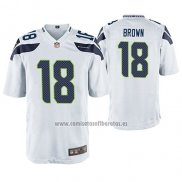 Camiseta NFL Game Seattle Seahawks Jaron Brown Blanco