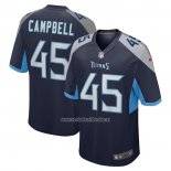 Camiseta NFL Game Tennessee Titans Chance Campbell Azul