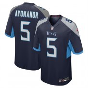 Camiseta NFL Game Tennessee Titans Elic Ayomanor Azul