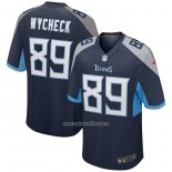 Camiseta NFL Game Tennessee Titans Frank Wycheck Retired Azul