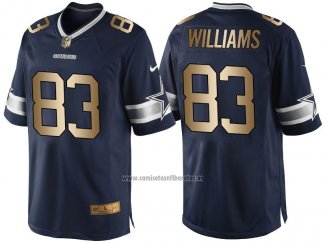 Camiseta NFL Gold Game Dallas Cowboys Williams Profundo Azul