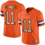 Camiseta NFL Gold Legend Denver Broncos Norwood Naranja