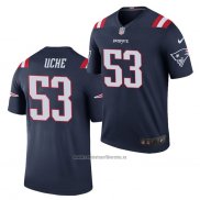 Camiseta NFL Gold Legend New England Patriots Josh Uche 2020 Azul Color Rush