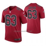 Camiseta NFL Legend Atlanta Falcons Ben Garland Rojo Color Rush