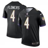 Camiseta NFL Legend Baltimore Ravens Zay Flowers Negro
