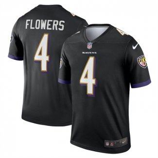 Camiseta NFL Legend Baltimore Ravens Zay Flowers Negro