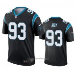 Camiseta NFL Legend Carolina Panthers Bravvion Roy Negro