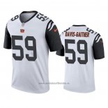 Camiseta NFL Legend Cincinnati Bengals Akeem Davis Gaither Blanco Color Rush