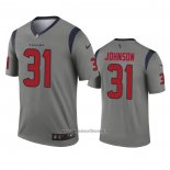 Camiseta NFL Legend Houston Texans David Johnson Inverted Gris