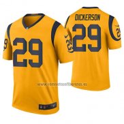 Camiseta NFL Legend Los Angeles Rams Eric Dickerson Oro Color Rush