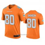 Camiseta NFL Legend Miami Dolphins Adam Shaheen Naranja Color Rush