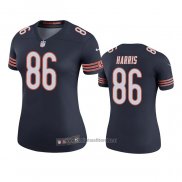 Camiseta NFL Legend Mujer Chicago Bears Demetrius Harris Azul Color Rush