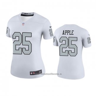Camiseta NFL Legend Mujer Las Vegas Raiders Eli Apple Blanco