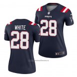Camiseta NFL Legend Mujer New England Patriots James White Azul