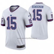 Camiseta NFL Legend New York Giants Quadree Henderson Blanco Color Rush