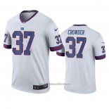 Camiseta NFL Legend New York Giants Tae Crowder Blanco Color Rush