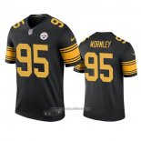 Camiseta NFL Legend Pittsburgh Steelers Chris Wormley Negro Color Rush