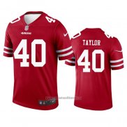 Camiseta NFL Legend San Francisco 49ers Jamar Taylor Rojo