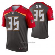 Camiseta NFL Legend Tampa Bay Buccaneers Jamel Dean Inverted Gris