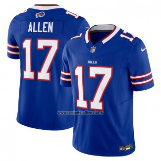 Camiseta NFL Limited Buffalo Bills Josh Allen Vapor F.U.S.E. Azul