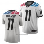 Camiseta NFL Limited Carolina Panthers Robby Anderson Ciudad Edition Blanco