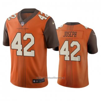 Camiseta NFL Limited Cleveland Browns Karl Joseph Ciudad Edition Marron