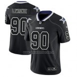 Camiseta NFL Limited Dallas Cowboys Demarcus Lawrence Negro Color Rush 2018 Lights Out
