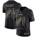 Camiseta NFL Limited Dallas Cowboys Elliott Vapor Untouchable Negro