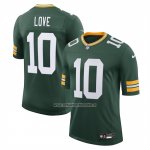 Camiseta NFL Limited Green Bay Packers Jordan Love Verde