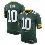 Camiseta NFL Limited Green Bay Packers Jordan Love Verde