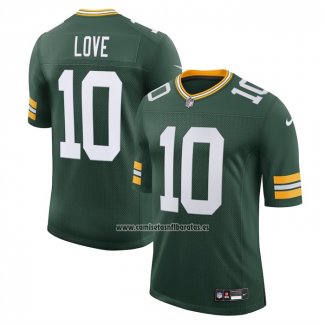 Camiseta NFL Limited Green Bay Packers Jordan Love Verde