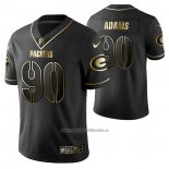 Camiseta NFL Limited Green Bay Packers Montravius Adams Golden Edition Negro