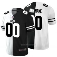 Camiseta NFL Limited Indianapolis Colts Personalizada White Black Split