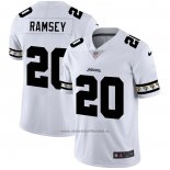 Camiseta NFL Limited Jacksonville Jaguars Ramsey Team Logo Fashion Blanco