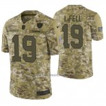 Camiseta NFL Limited Las Vegas Raiders Brandon Lafell 2018 Salute To Service Camuflaje