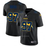 Camiseta NFL Limited Los Angeles Chargers Bosa Logo Dual Overlap Negro