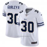 Camiseta NFL Limited Los Angeles Rams Gurley II Team Logo Fashion Blanco