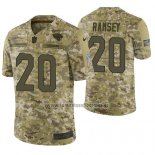 Camiseta NFL Limited Los Angeles Rams Ramsey 2018 Salute To Service Camuflaje