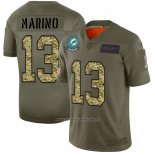 Camiseta NFL Limited Miami Dolphins Marino 2019 Salute To Service Verde