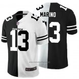 Camiseta NFL Limited Miami Dolphins Marino Black White Split