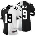 Camiseta NFL Limited Minnesota Vikings Thielen Black White Split