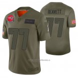 Camiseta NFL Limited New England Patriots Michael Bennett 2019 Salute To Service Verde