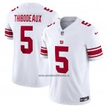 Camiseta NFL Limited New York Giants Kayvon Thibodeaux Vapor F.U.S.E. Blanco