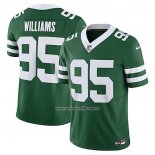 Camiseta NFL Limited New York Jets Quinnen Williams Vapor F.U.S.E. Verde