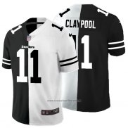 Camiseta NFL Limited Pittsburgh Steelers Claypool Black White Split