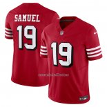 Camiseta NFL Limited San Francisco 49ers Deebo Samuel Vapor F.U.S.E. Rojo