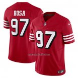 Camiseta NFL Limited San Francisco 49ers Nick Bosa Vapor F.U.S.E. Rojo