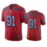 Camiseta NFL Limited Tennessee Titans Larrell Murchison Ciudad Edition Rojo